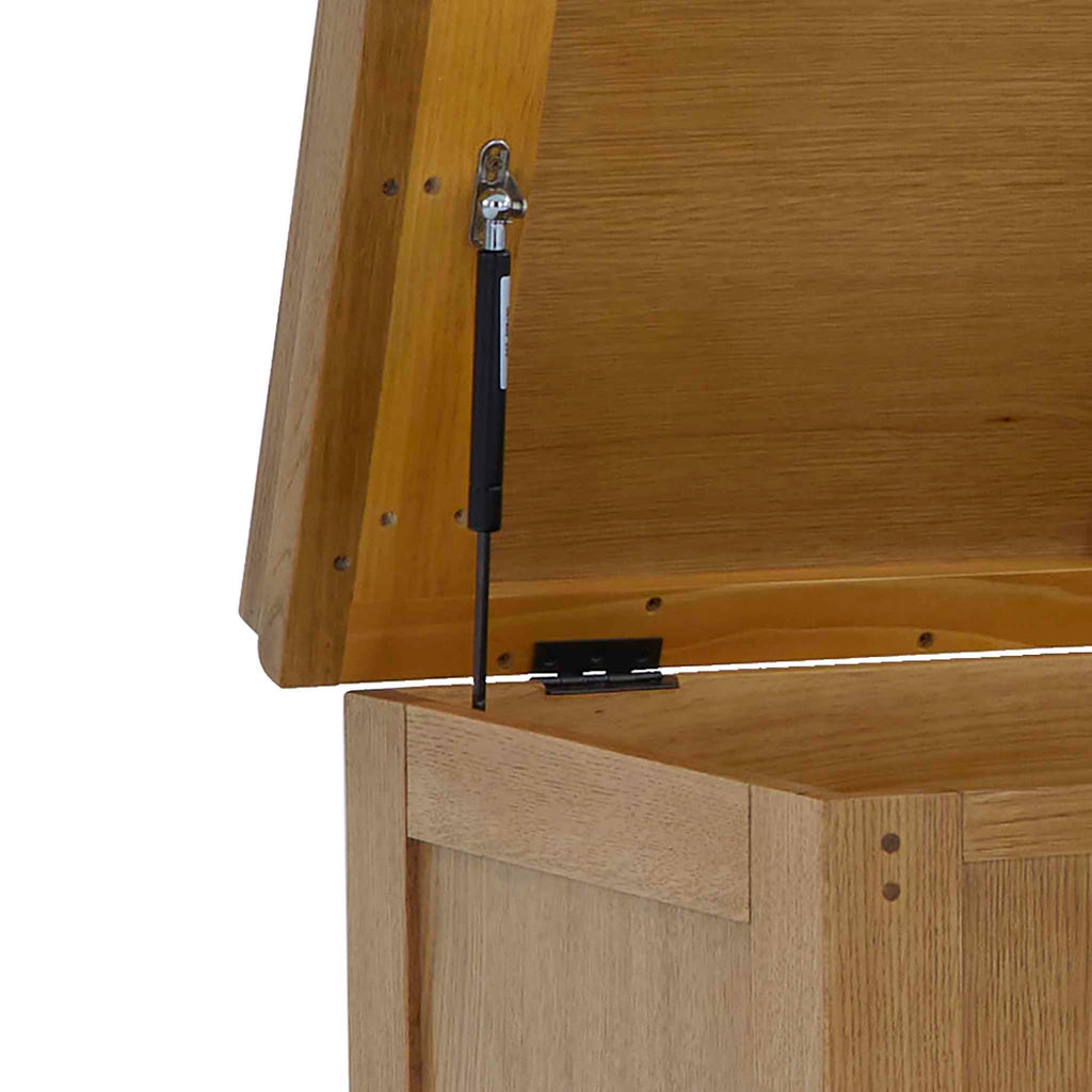 Broadway Oak Storage Bench