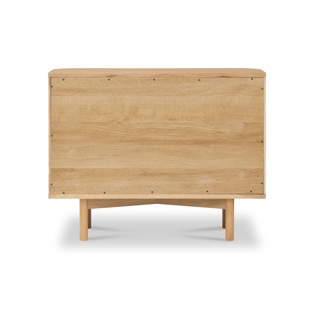 Shorwell Oak Slatted Small Sideboard