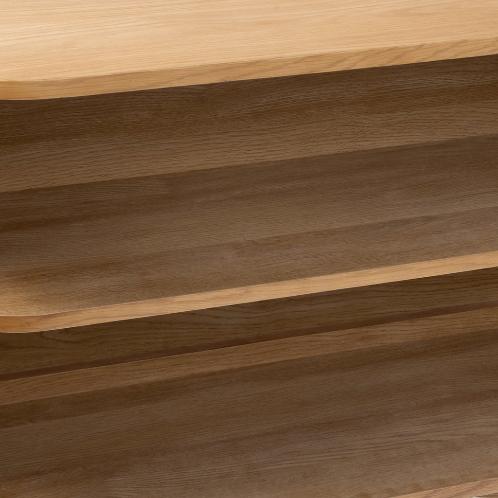 Shorwell Oak Slatted Small Sideboard