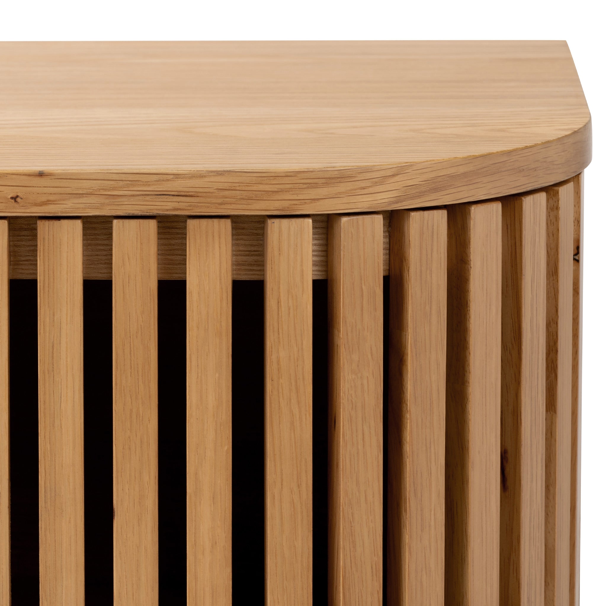 Shorwell Oak Slatted Small Sideboard