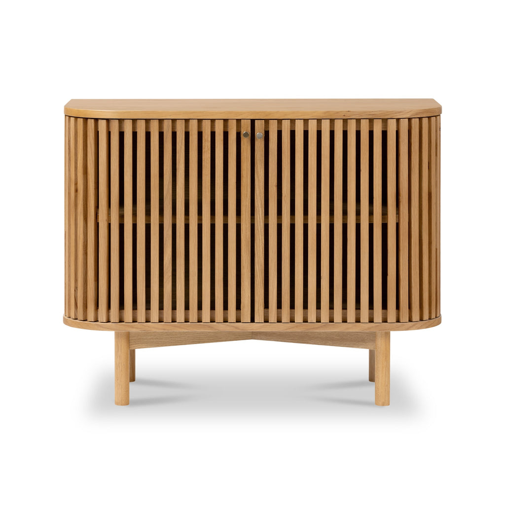 Shorwell Oak Slatted Small Sideboard