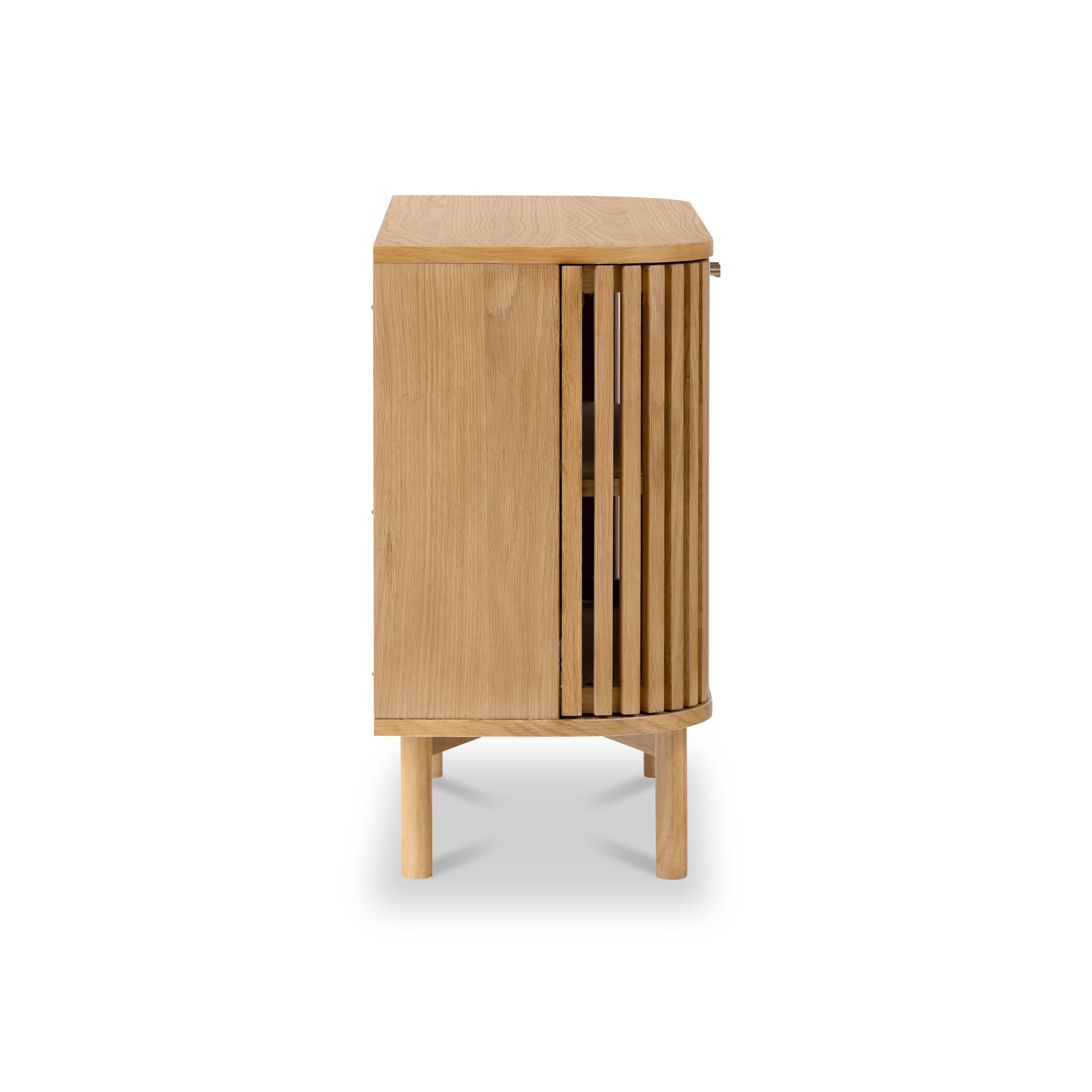 Shorwell Oak Slatted Small Sideboard