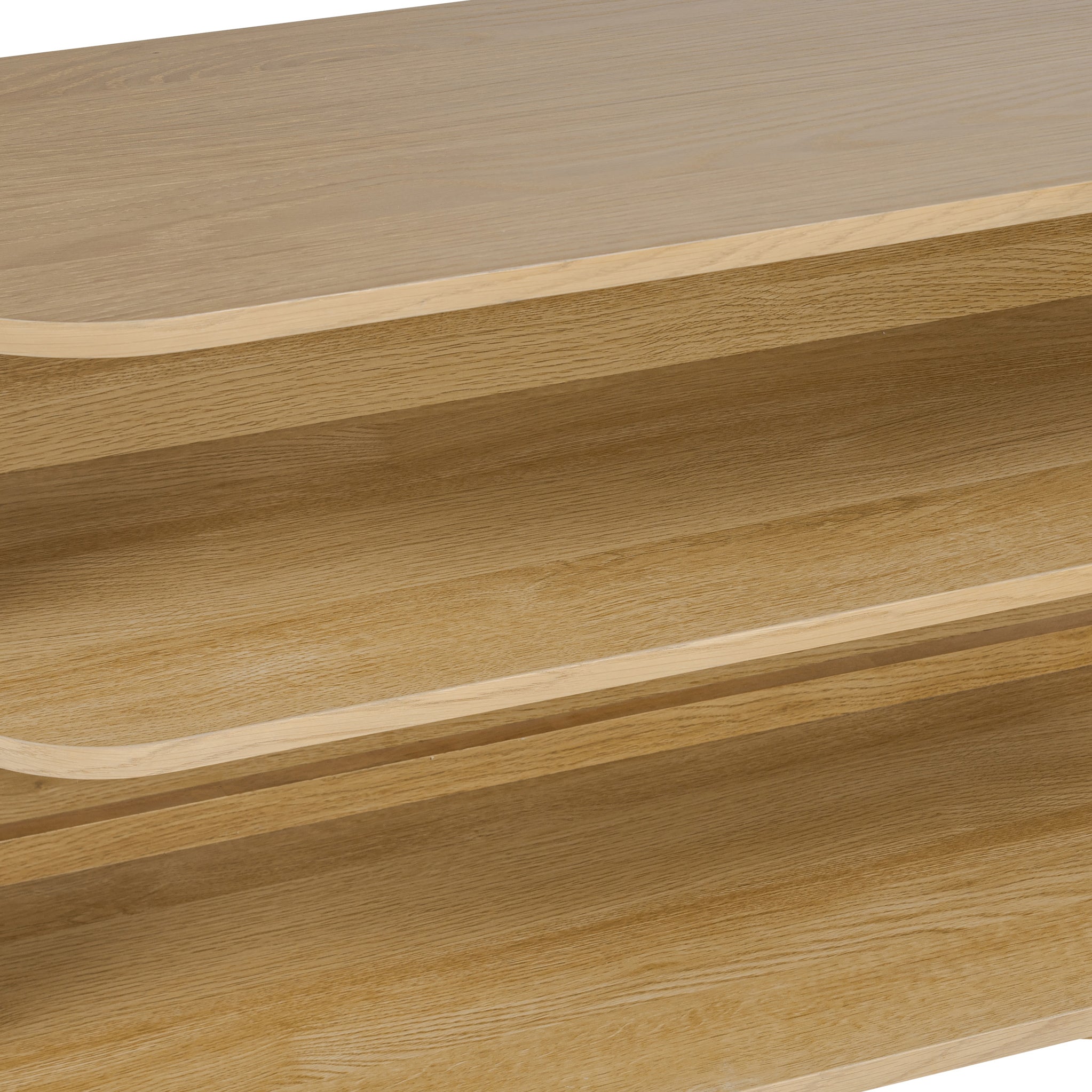 Finch Oak Slatted Small Sideboard