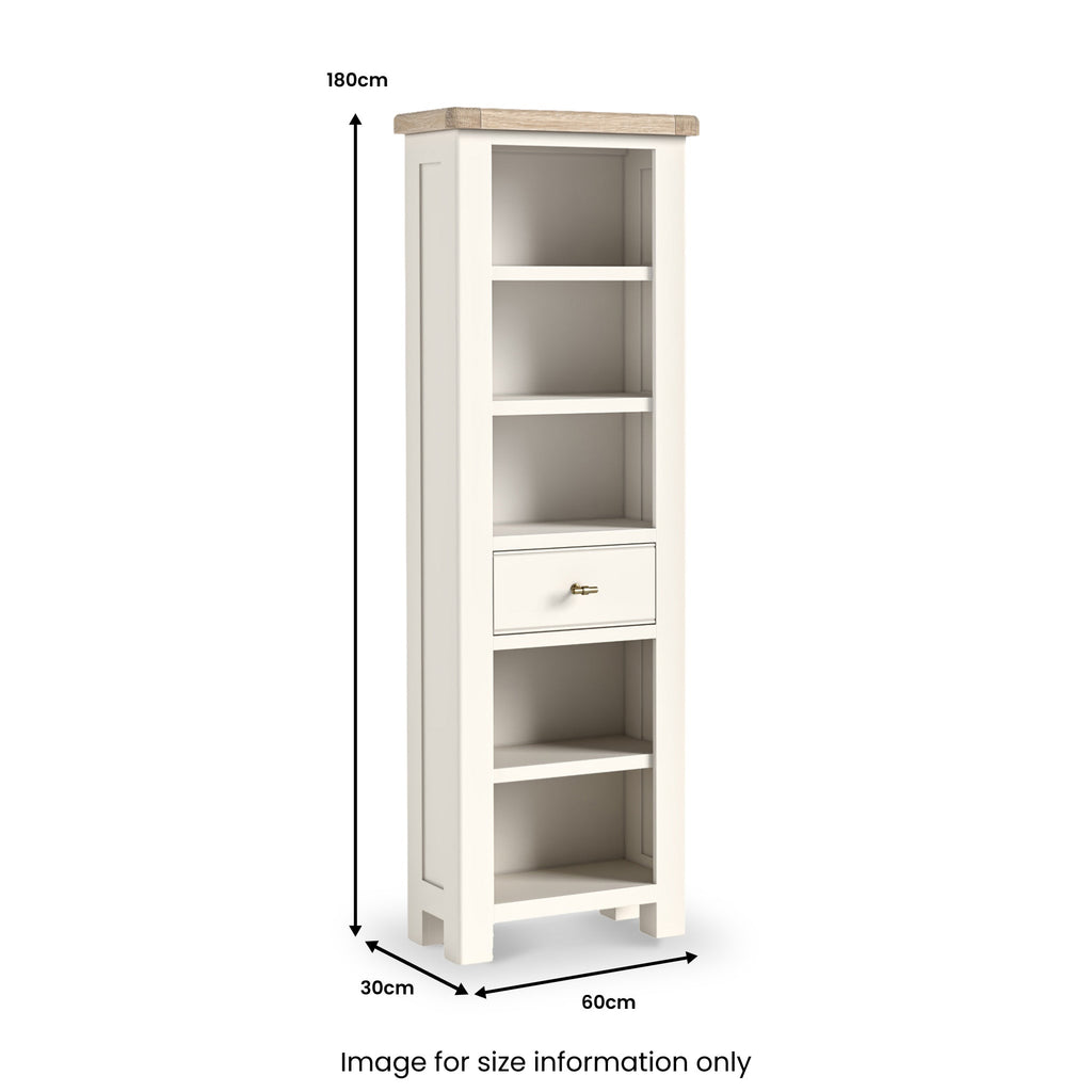 Belmont Slim Bookcase