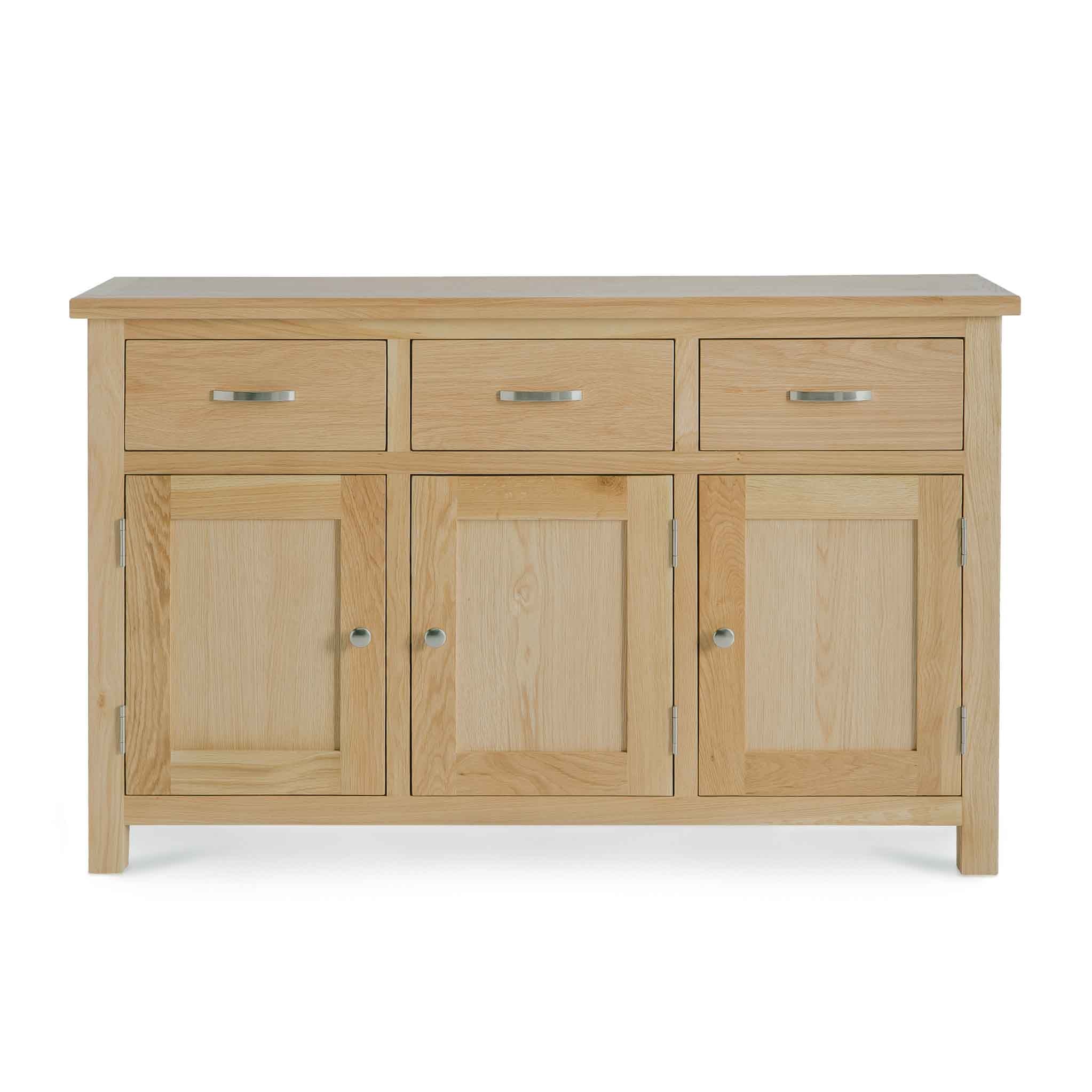London Oak Large Sideboard