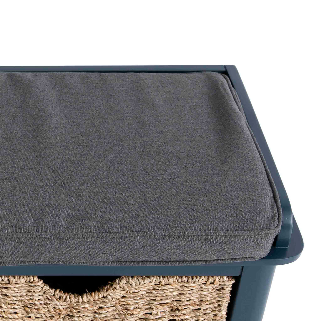 Stirling Blue Storage Bench