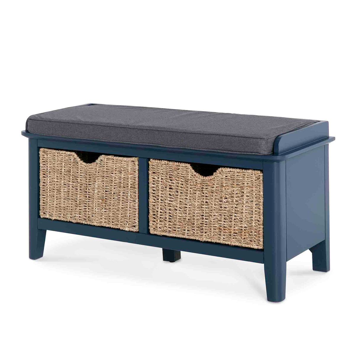 Stirling Blue Storage Bench