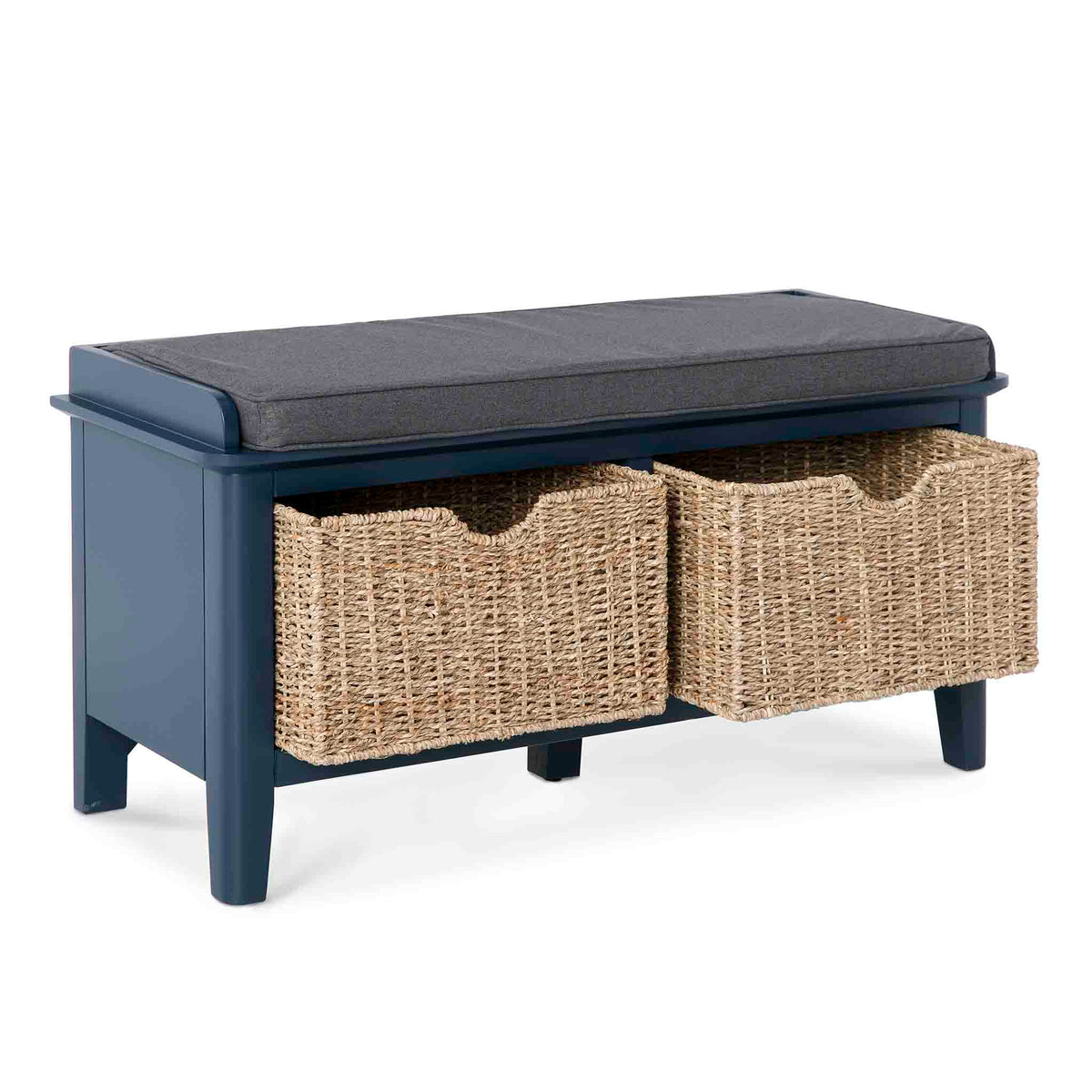 Stirling Blue Storage Bench