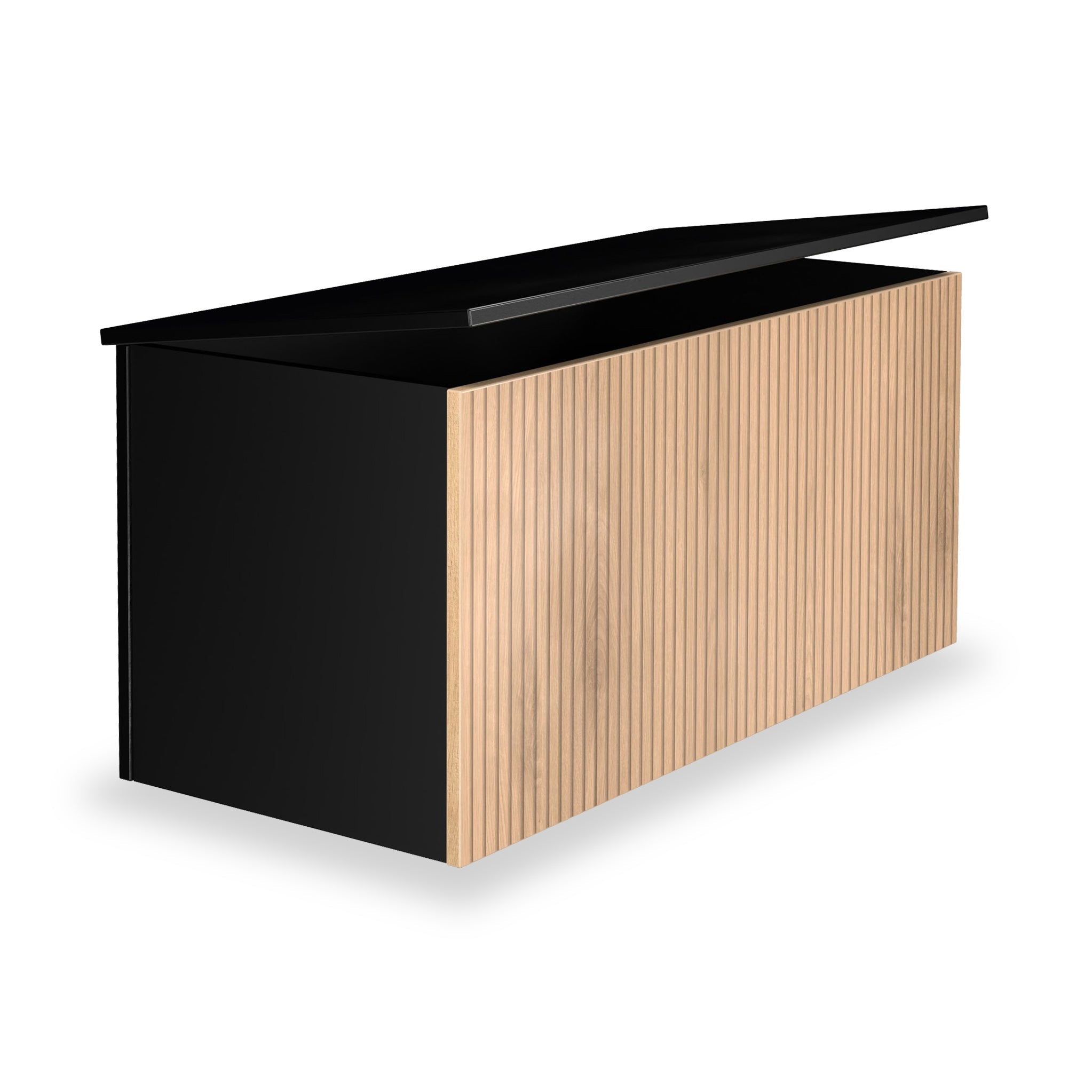 Jago Slatted Effect Blanket Box