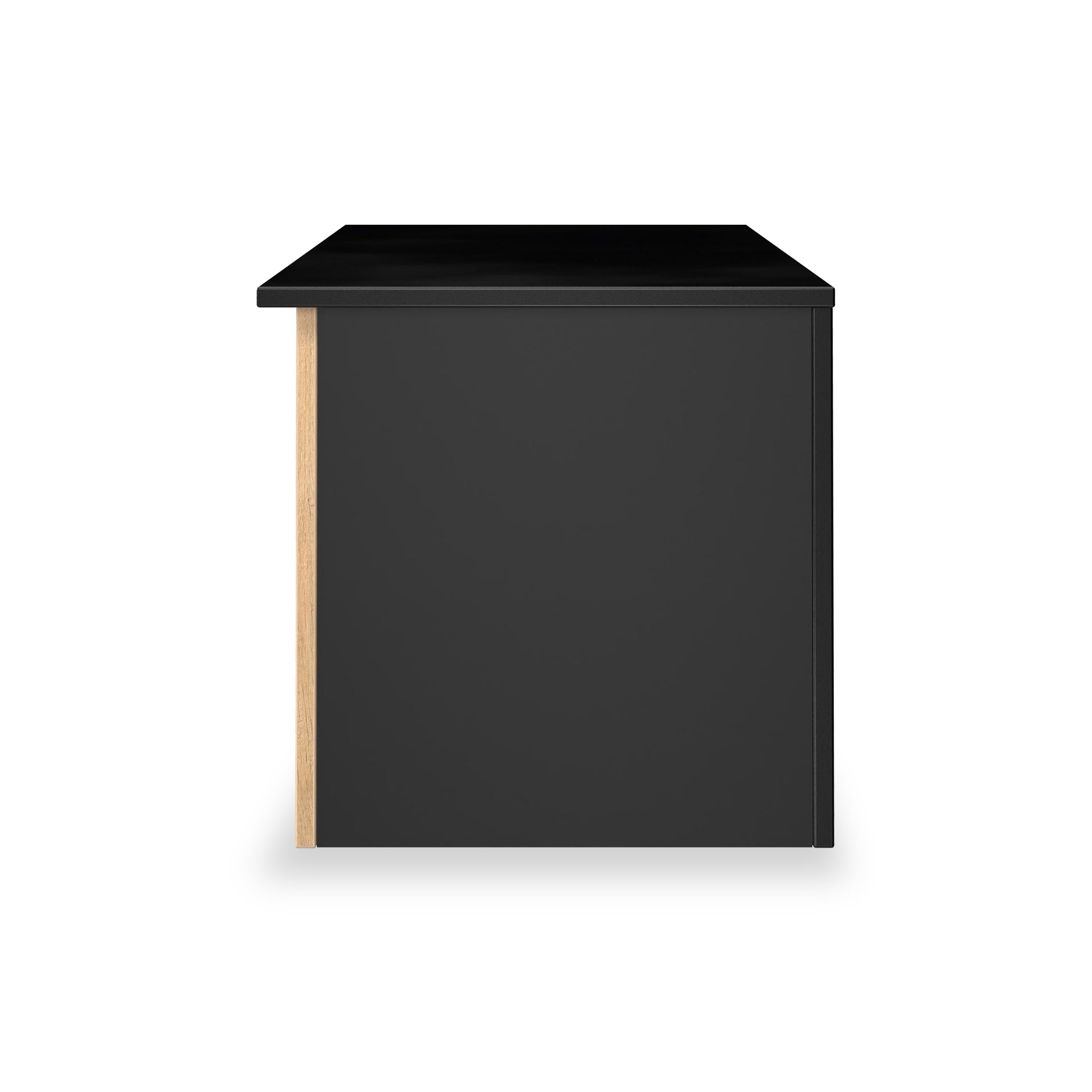 Jago Slatted Effect Blanket Box