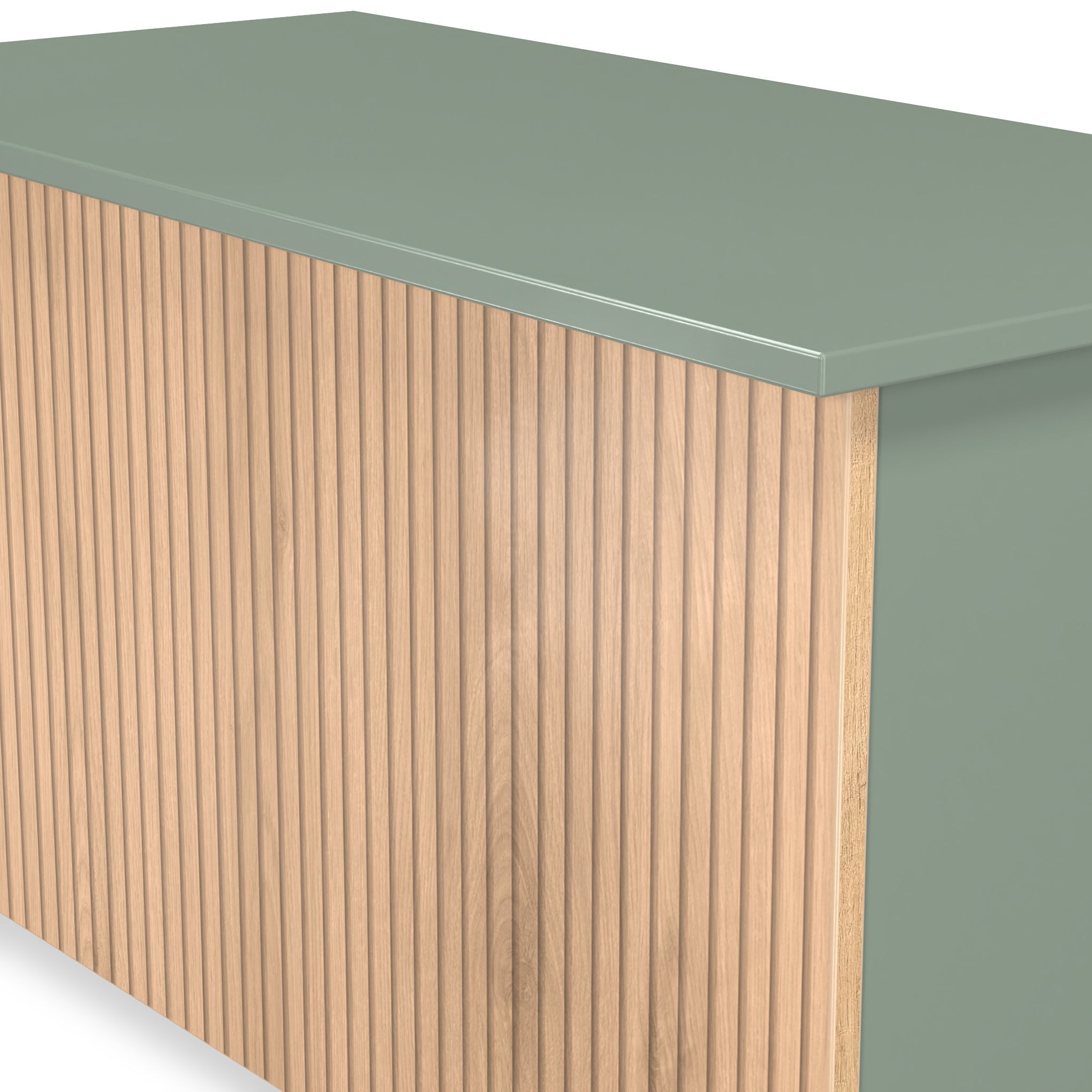 Jago Slatted Effect Blanket Box