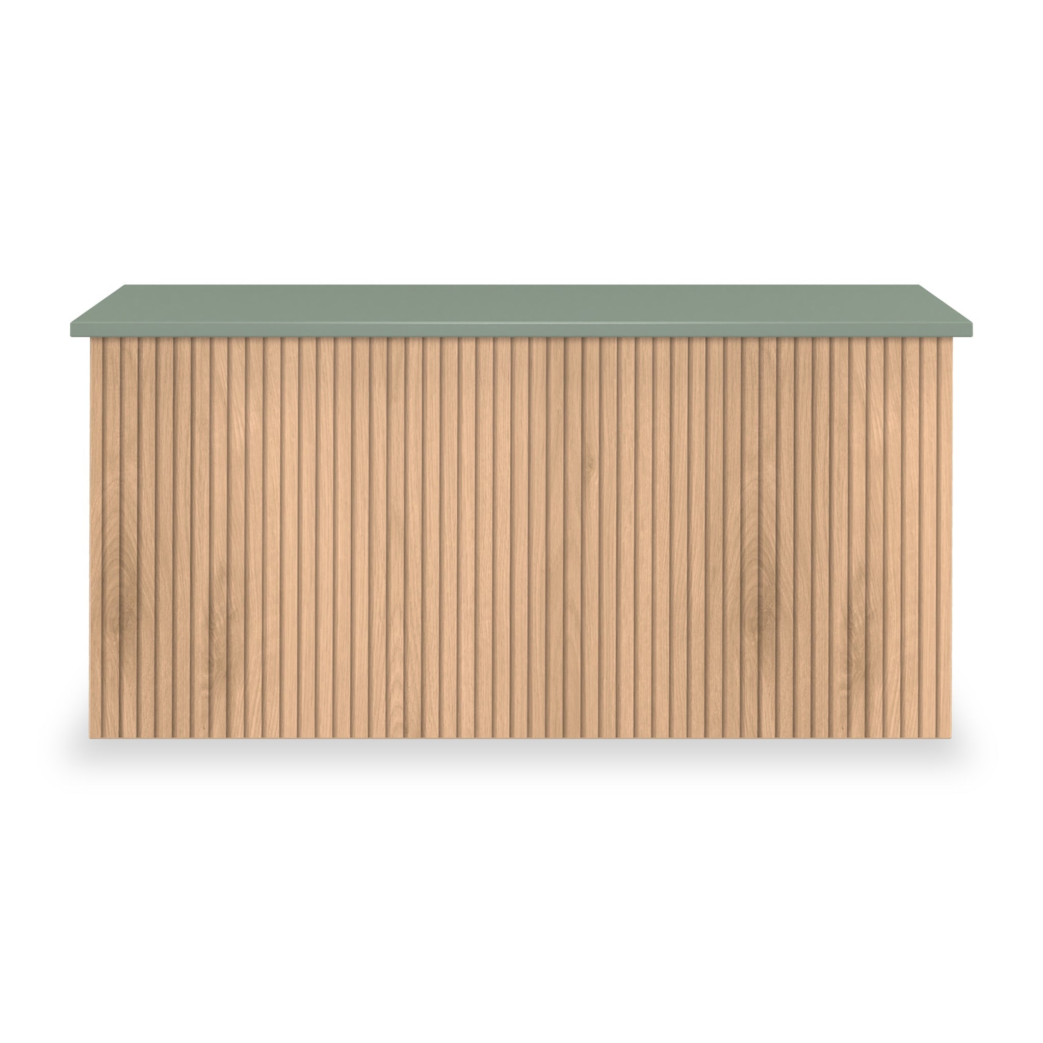Jago Slatted Effect Blanket Box