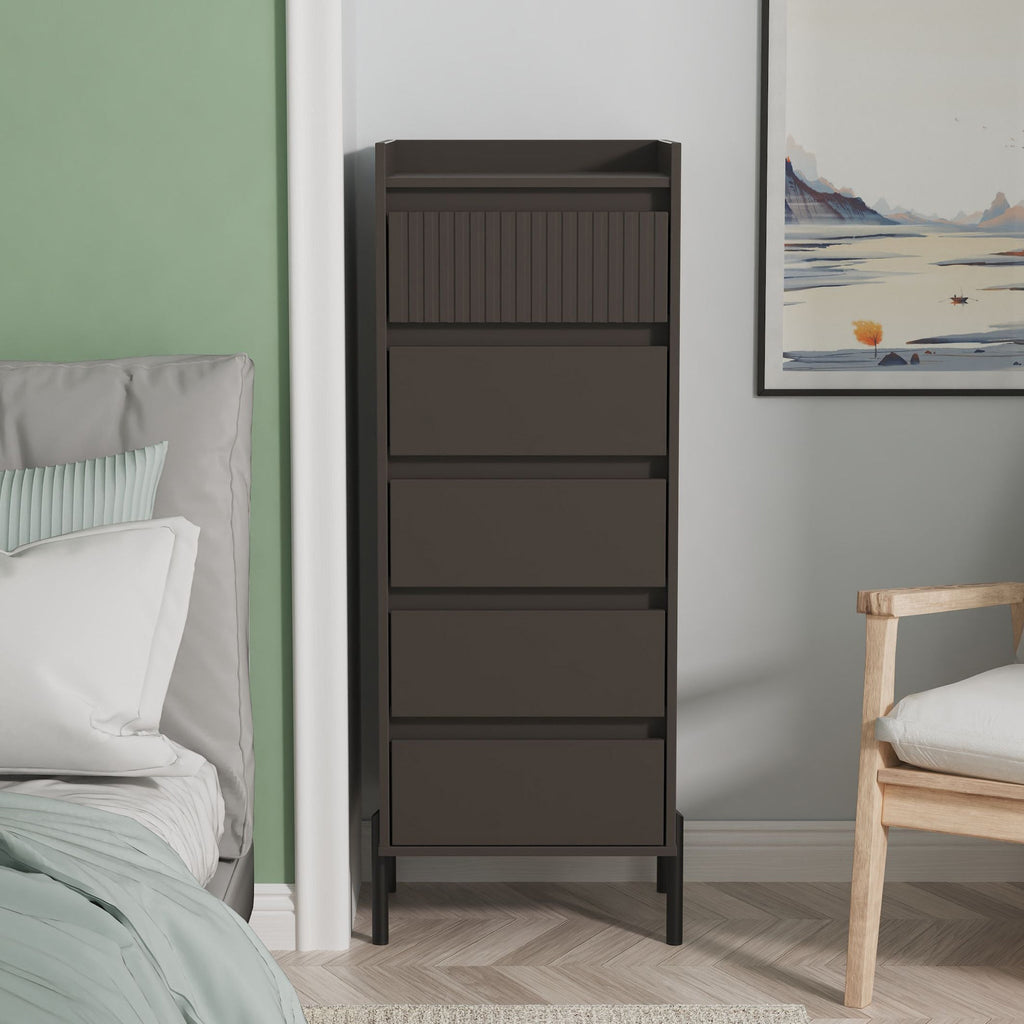 Kenton 5 Drawer Tallboy Chest
