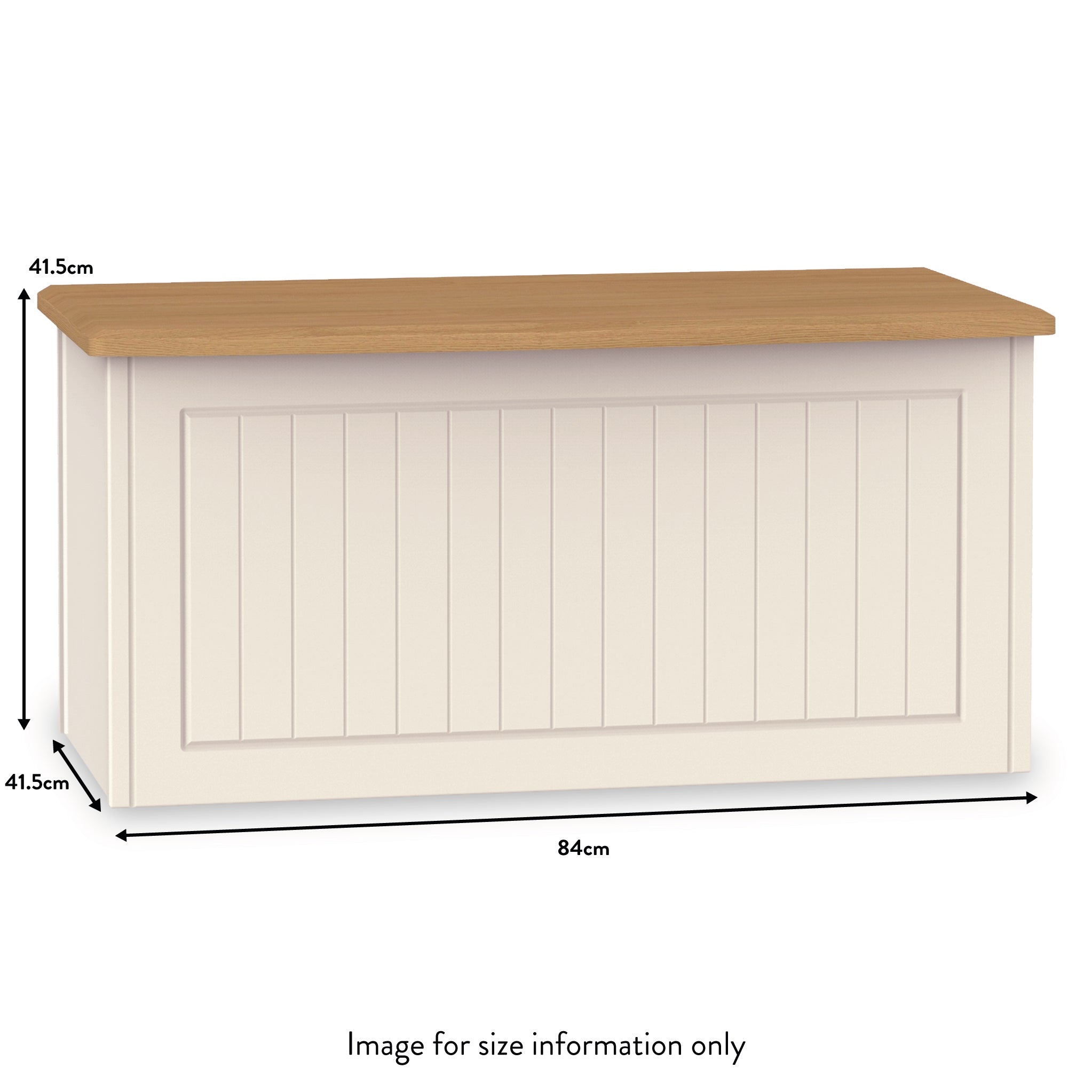 Brixham Cream Blanket Box
