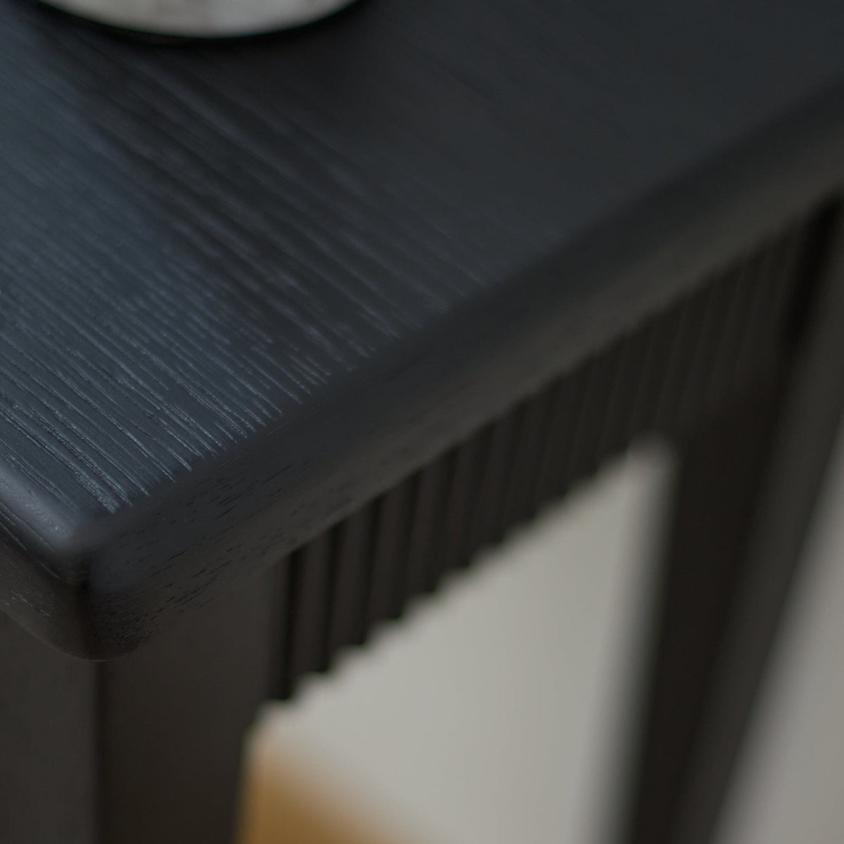 Raleigh Black Console Table