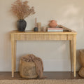 Raleigh Whitewash Console Table