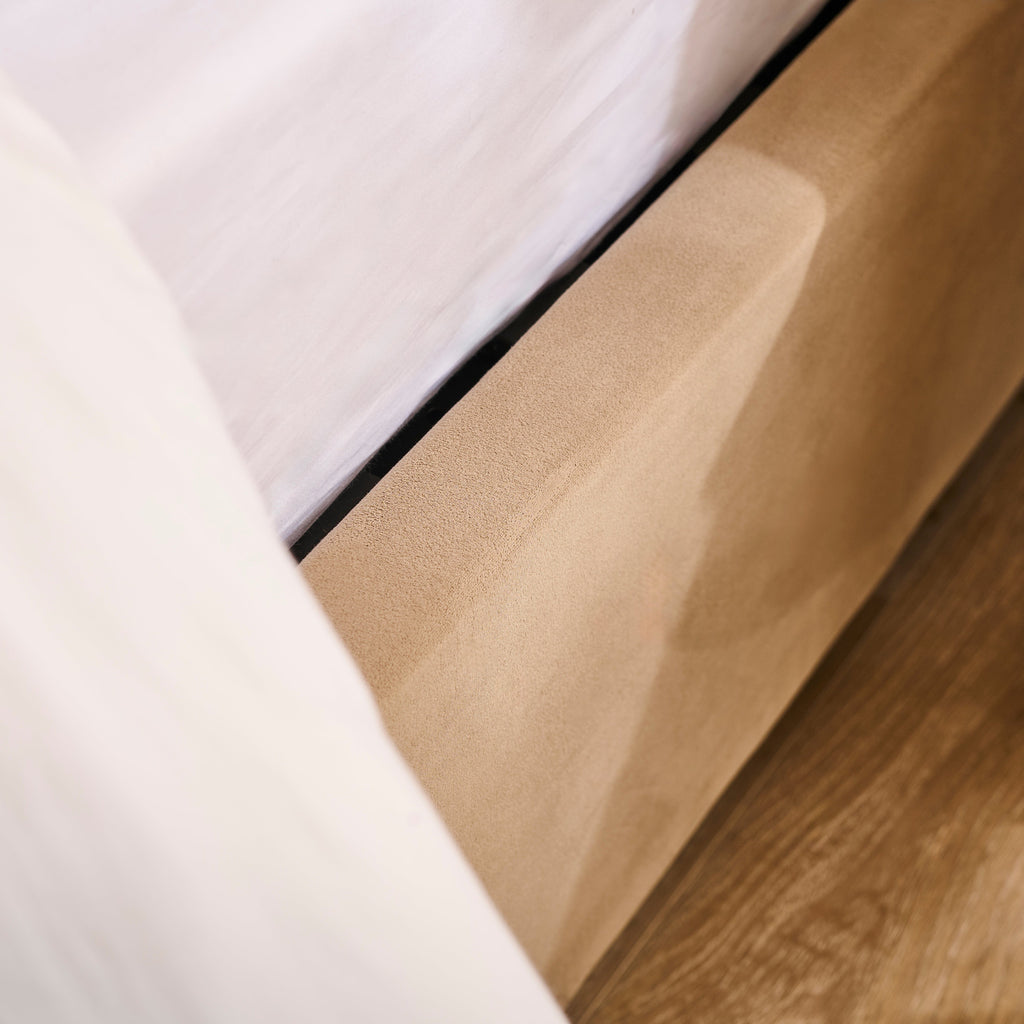 Robyn Double Ottoman Bed - Driftwood