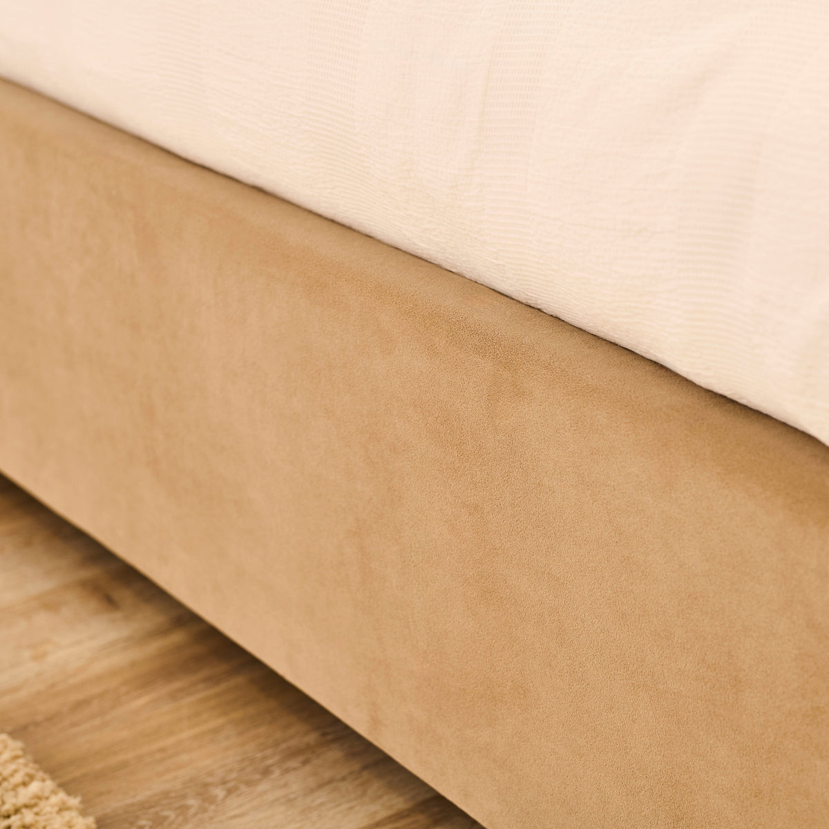 Robyn King Ottoman Bed - Driftwood