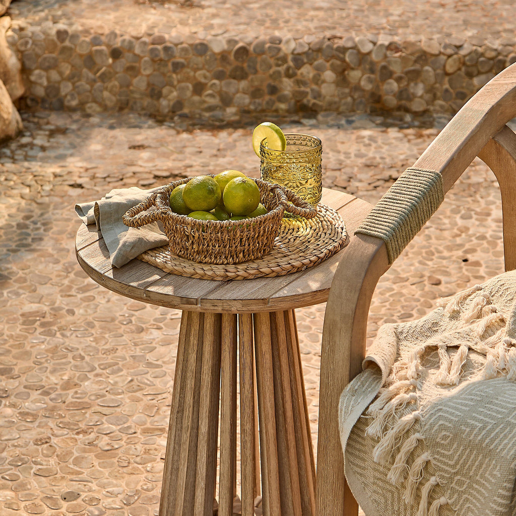 Shiro Wooden Garden Bench - Green