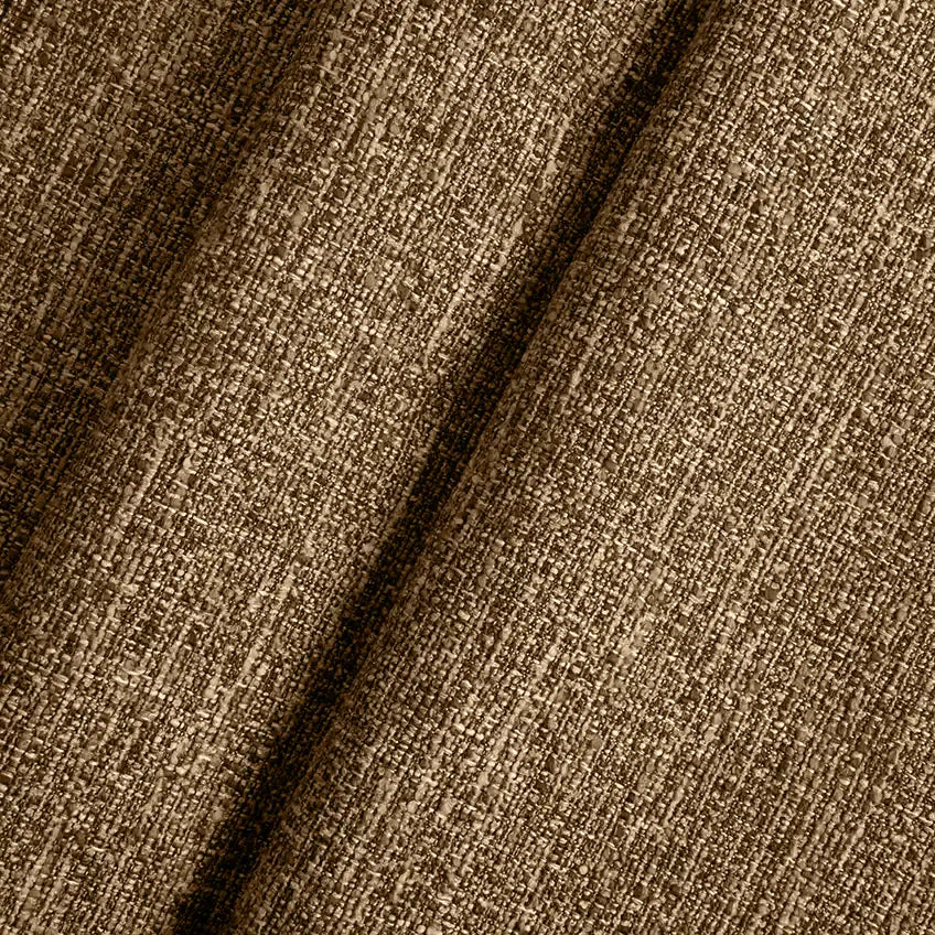 Halton Footstool | Speckled Cappuccino Boucle & Walnut