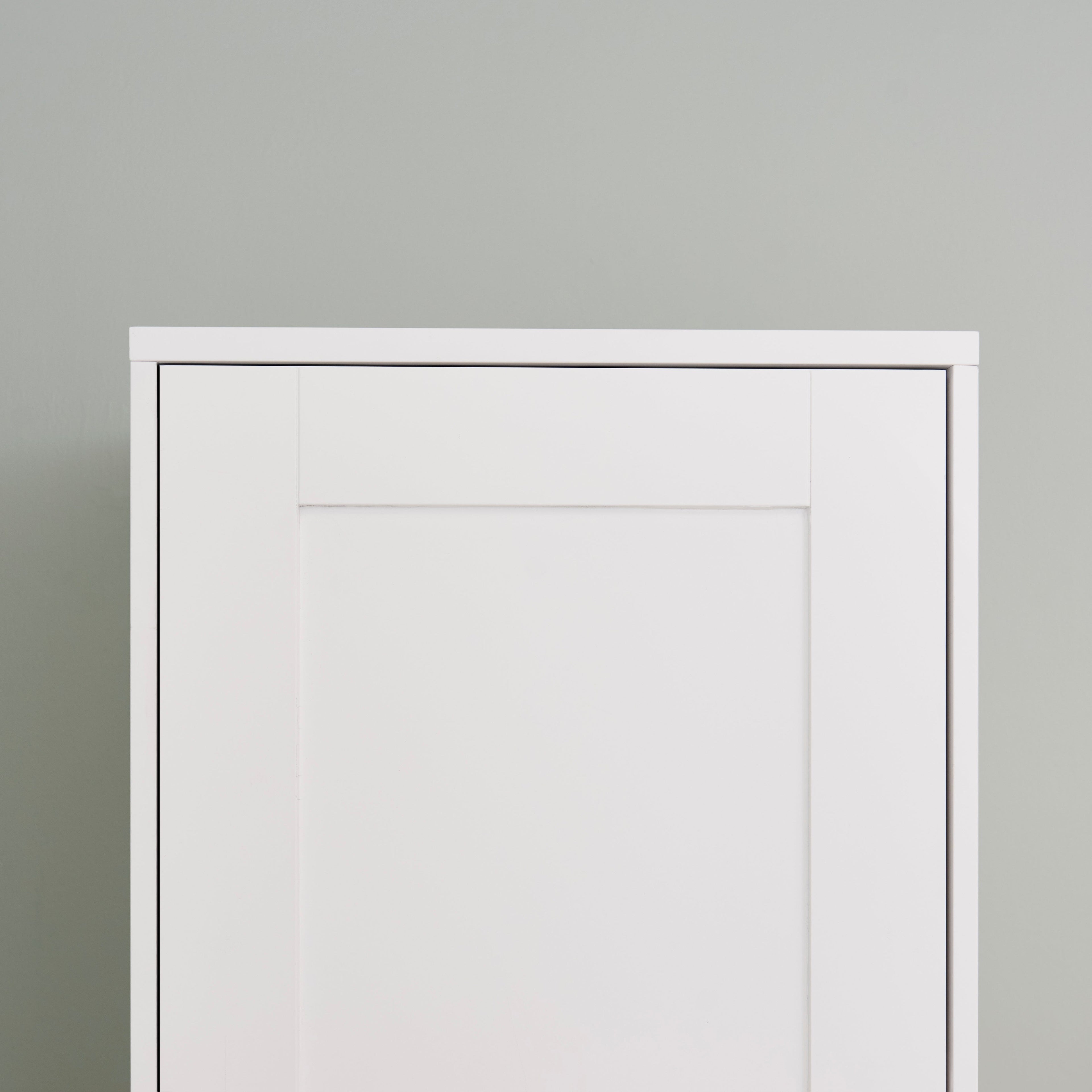 Stevie Single Wardrobe - White