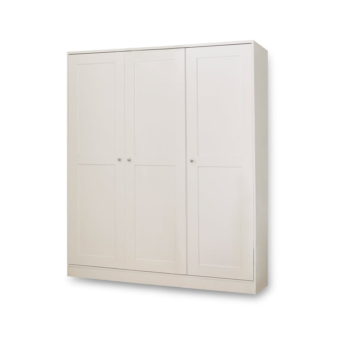 Stevie 3 Door Wardrobe - White