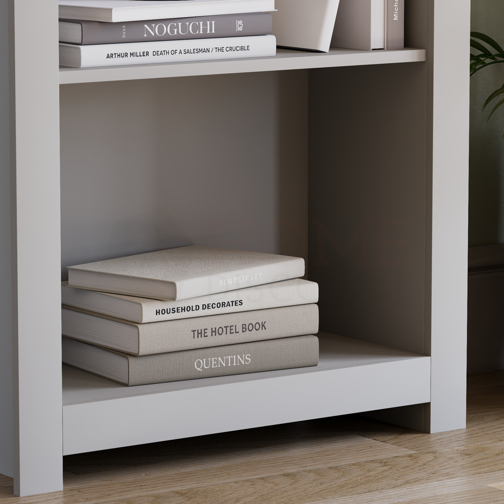 Arlington 5-Tier Bookcase - Grey