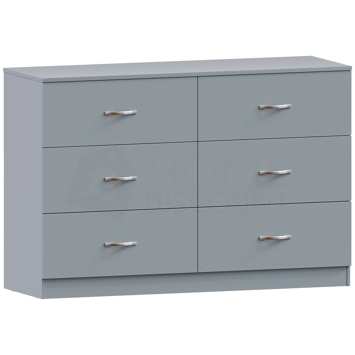 Riano 6-Drawer Chest, Grey