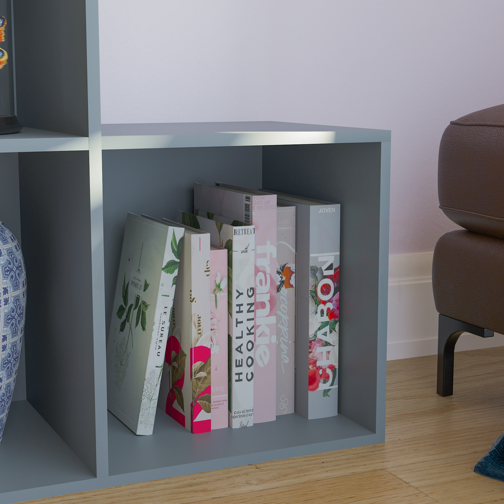 Durham 10-Cube Staircase Storage Unit - Grey