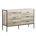 Brooklyn 6-Drawer Chest - Grey