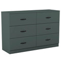 Riano 6 Drawer Chest, Jasper Green