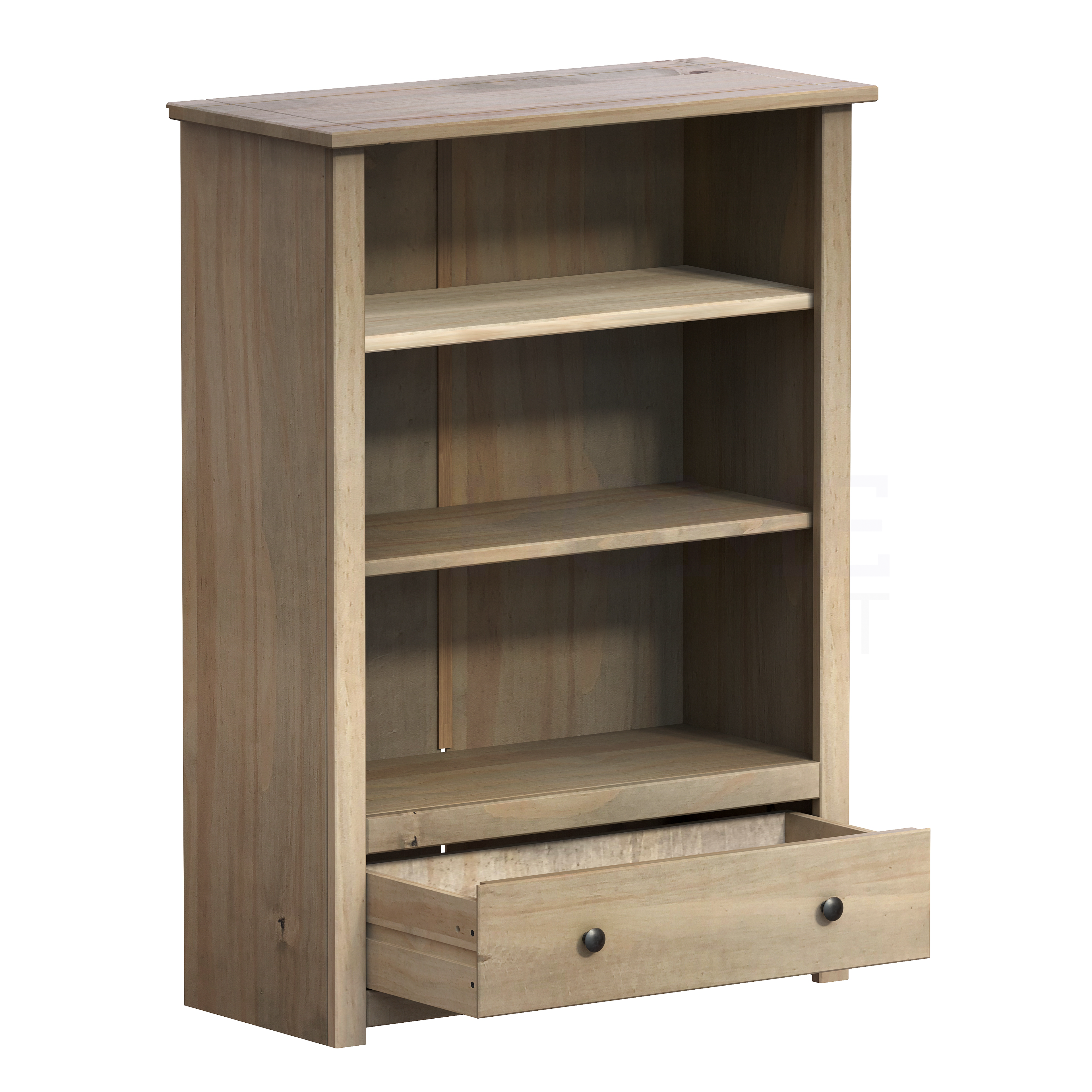 Panama 1-Drawer Bookcase
