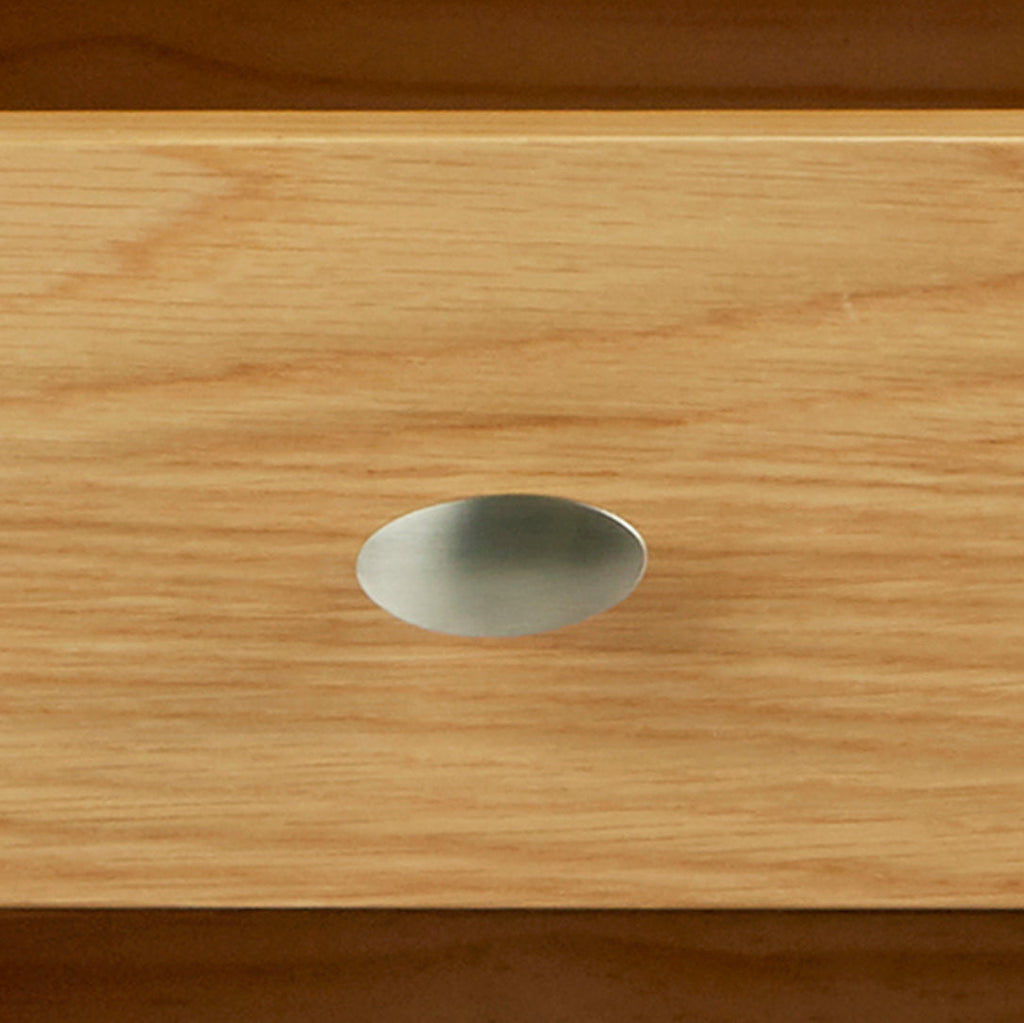Alba Oak 5 Drawer Tallboy