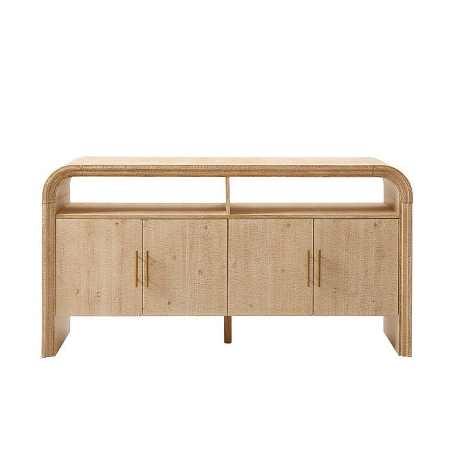 Alora 4 Door Sideboard - Washed Wood