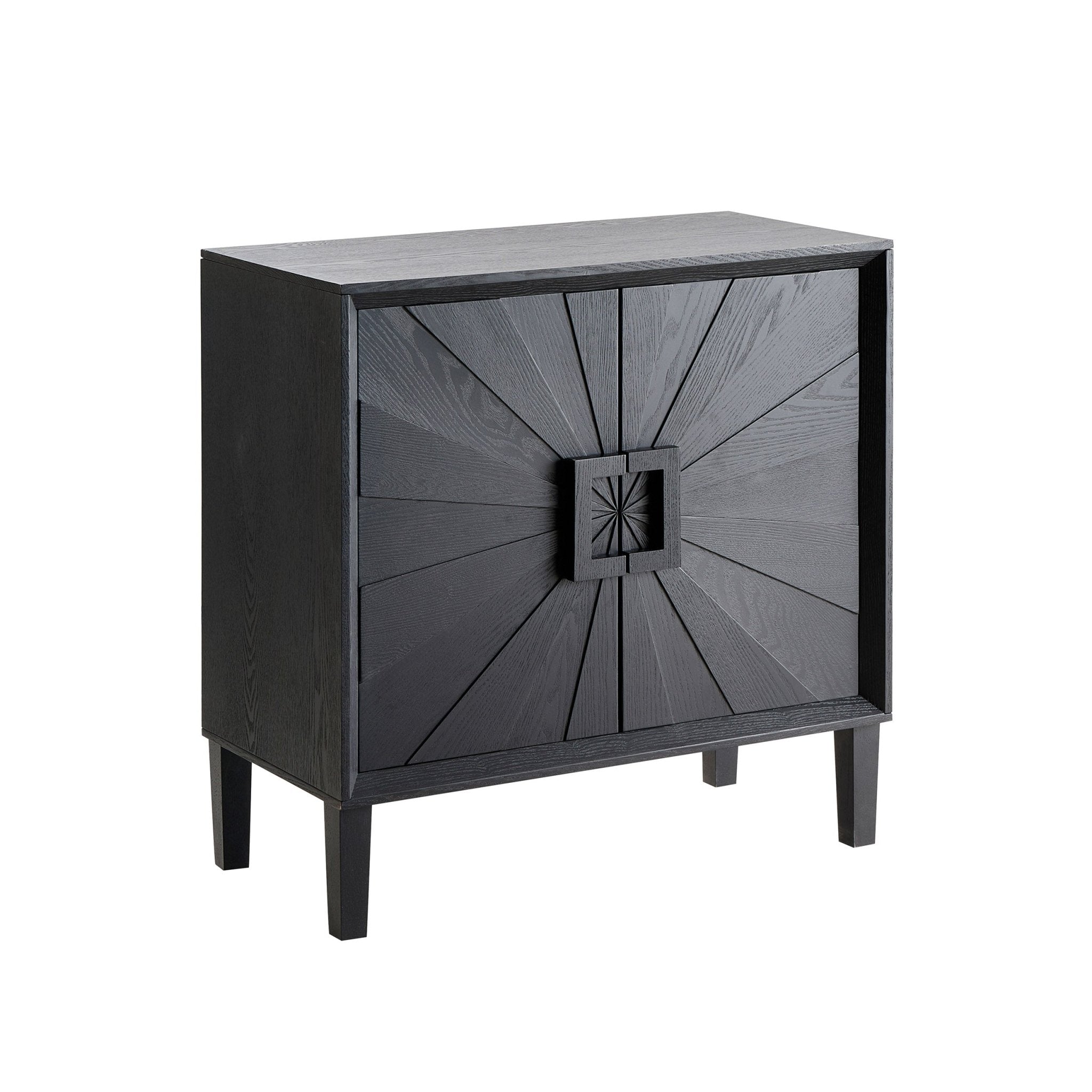Amaya Ash 2 Door Sideboard - Black
