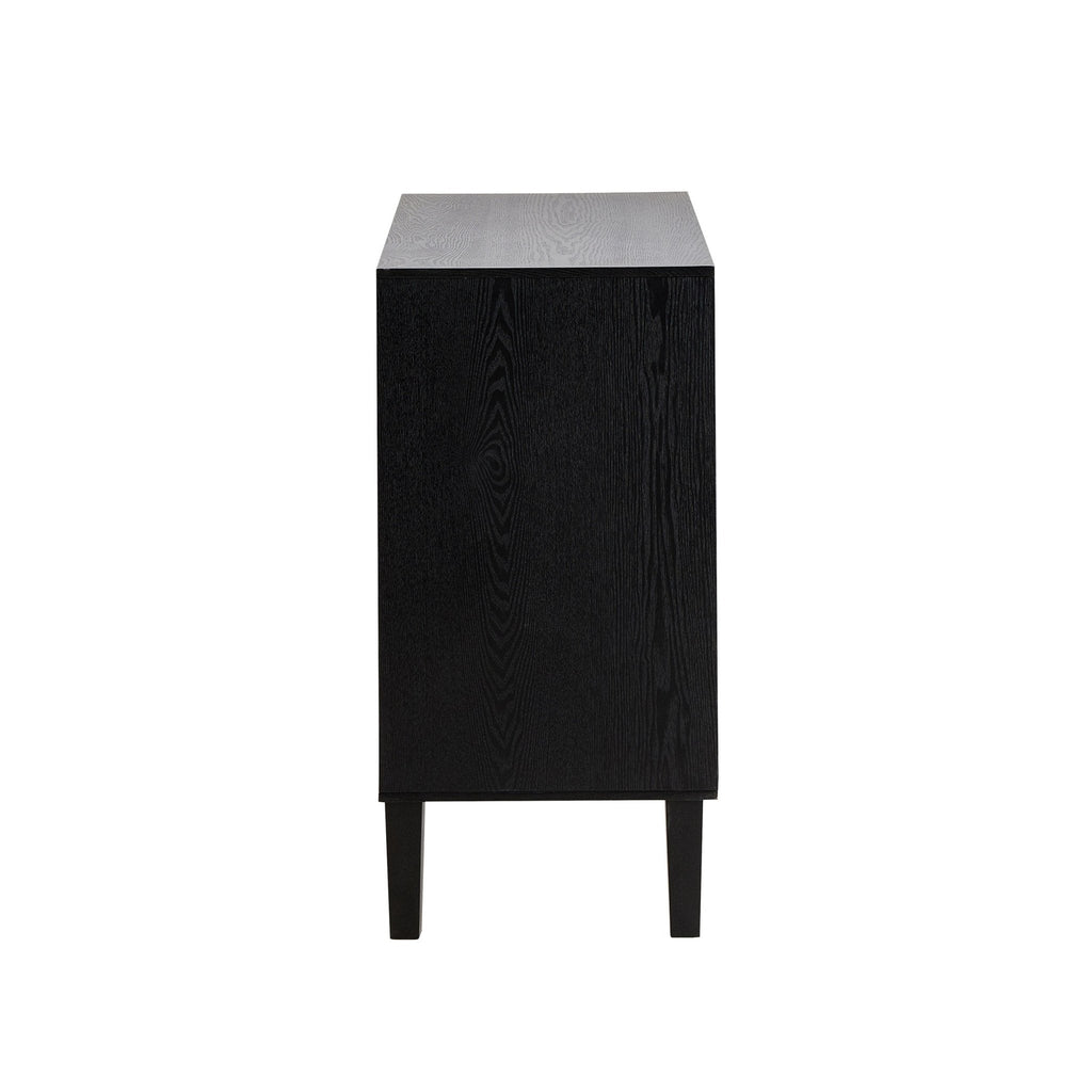 Amaya Ash 2 Door Sideboard - Black