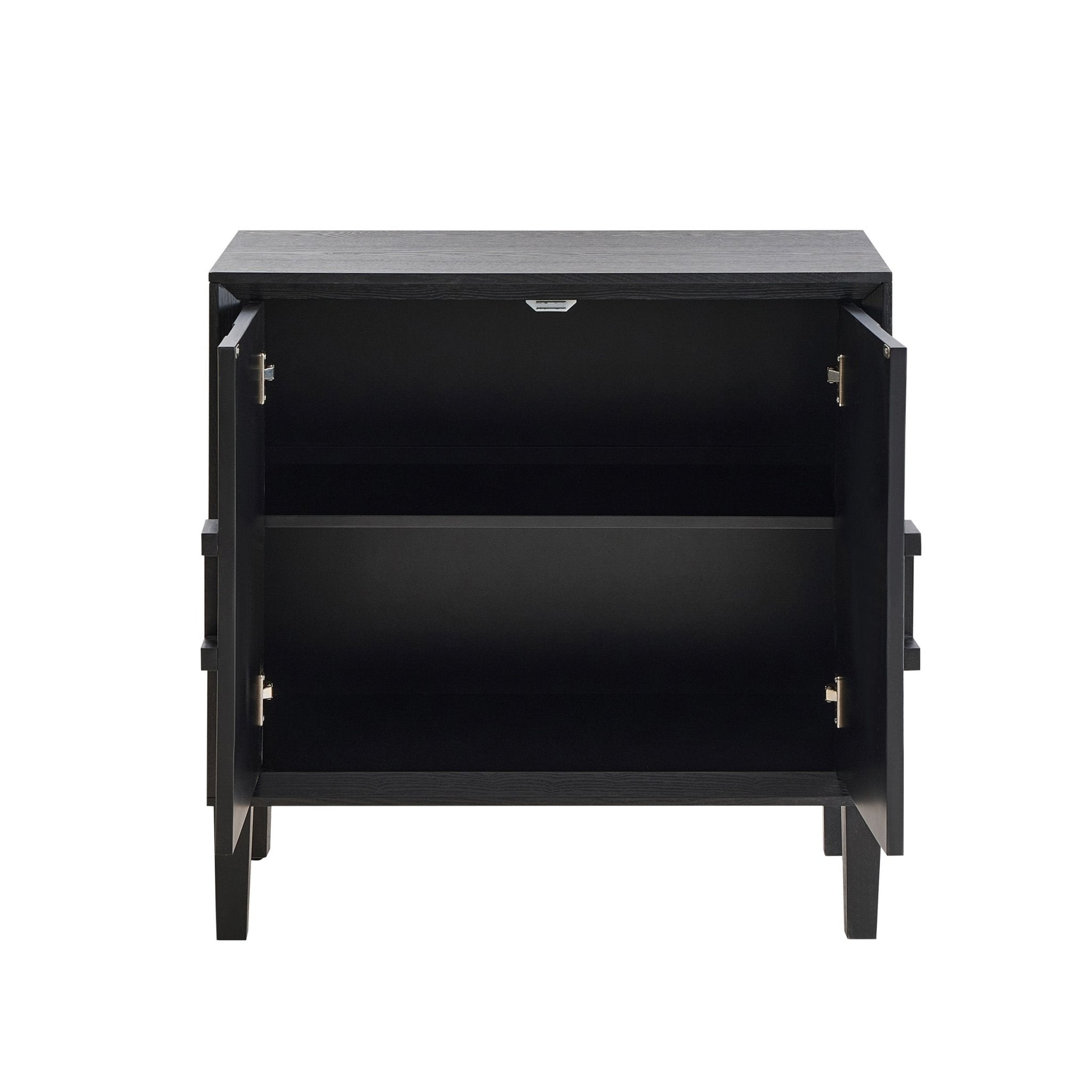 Amaya Ash 2 Door Sideboard - Black