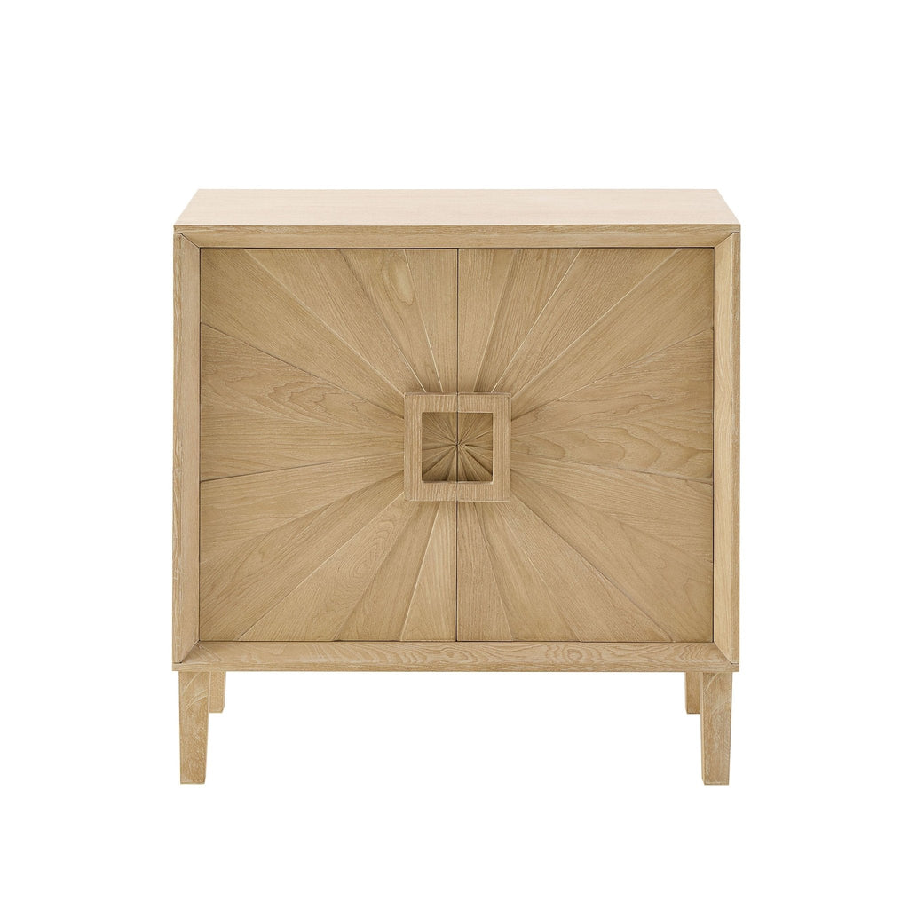 Amaya Ash 2 Door Sideboard - Light Wood