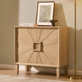Amaya Ash 2 Door Sideboard - Light Wood