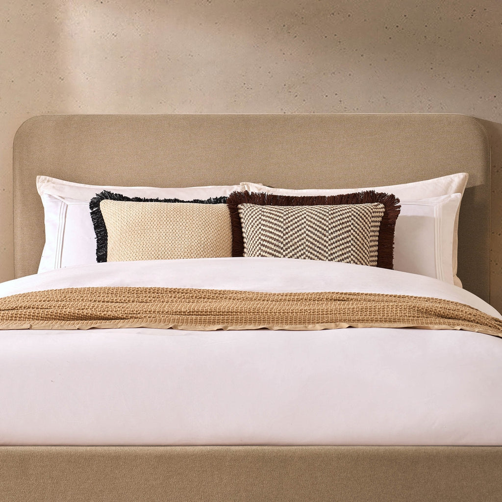 Ascot Ottoman Storage Bed - Oatmeal