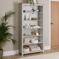 Bampton Stone Grey Tall Bookcase
