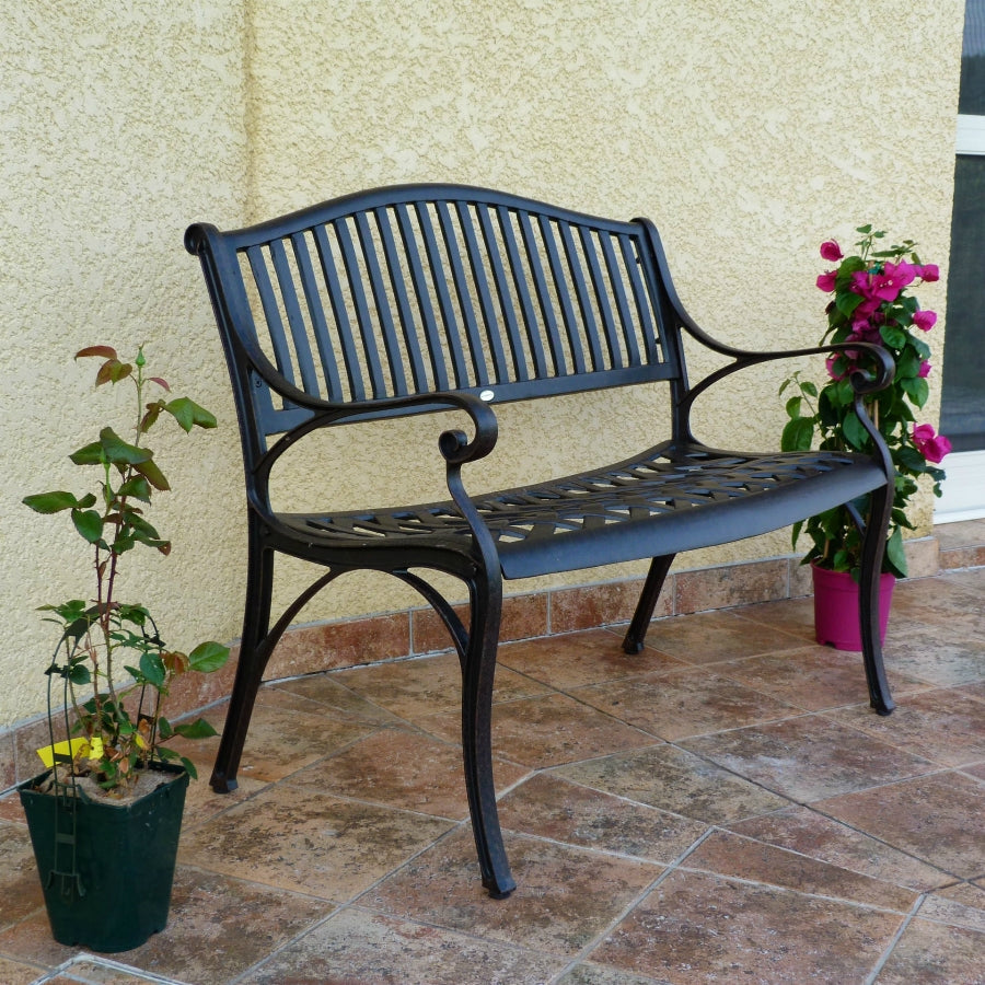 Grace Bench Set - Antique Bronze