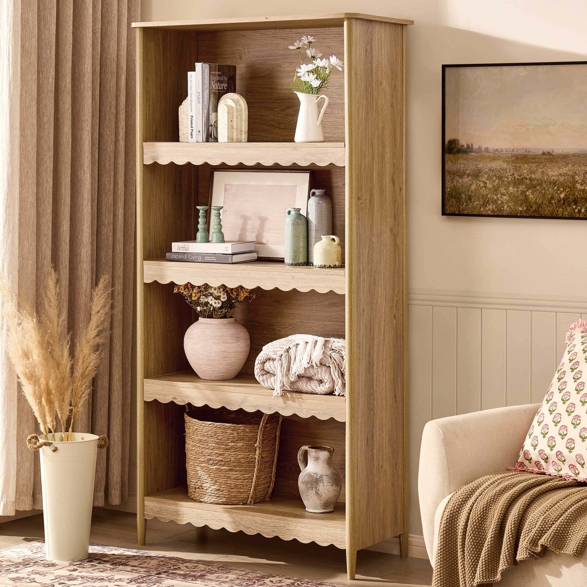 Betty Bookshelf - Light Wood