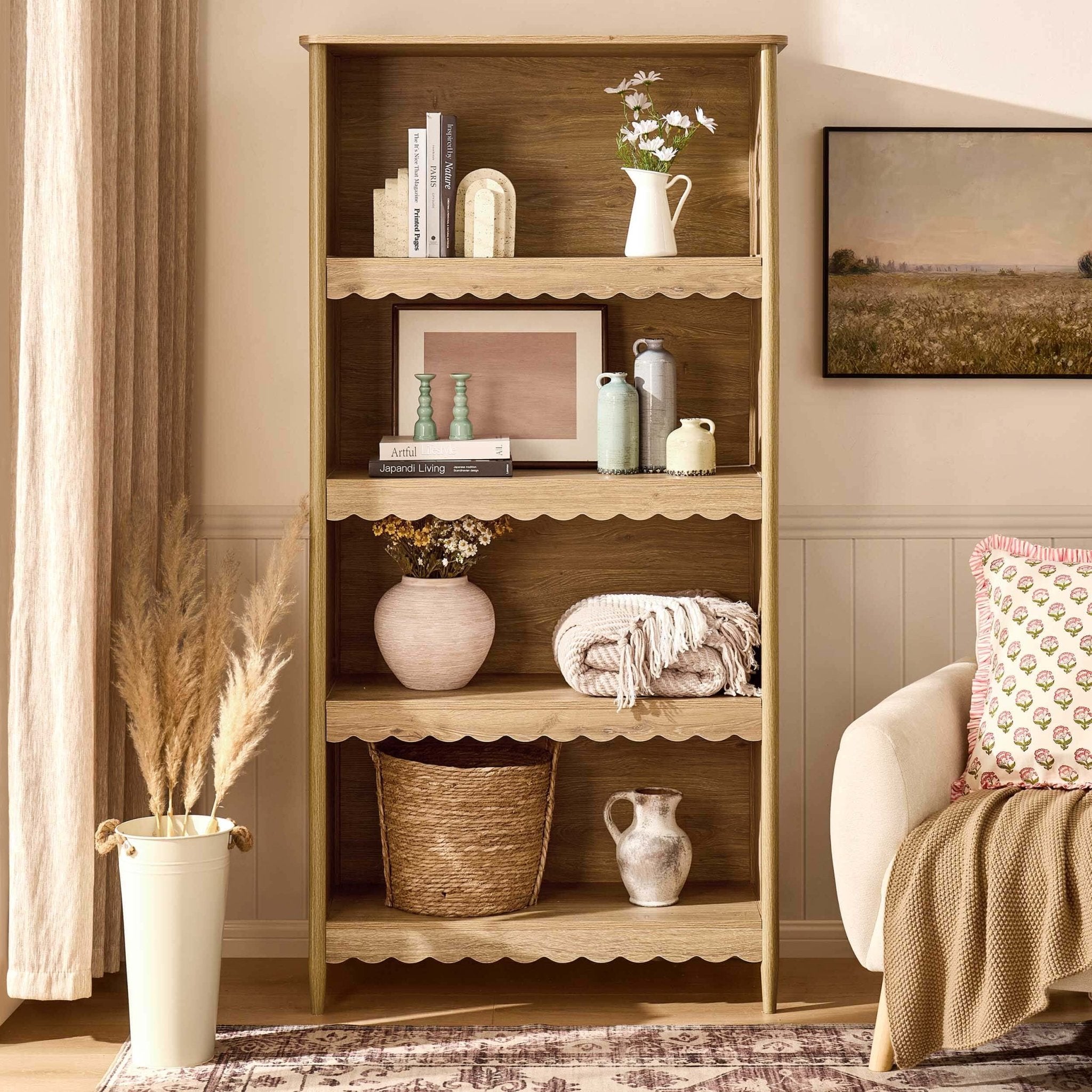 Betty Bookshelf - Light Wood