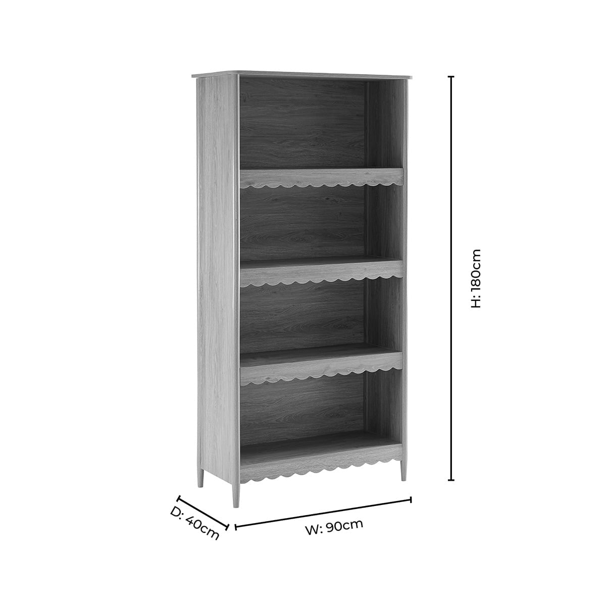Betty Bookshelf - Light Wood