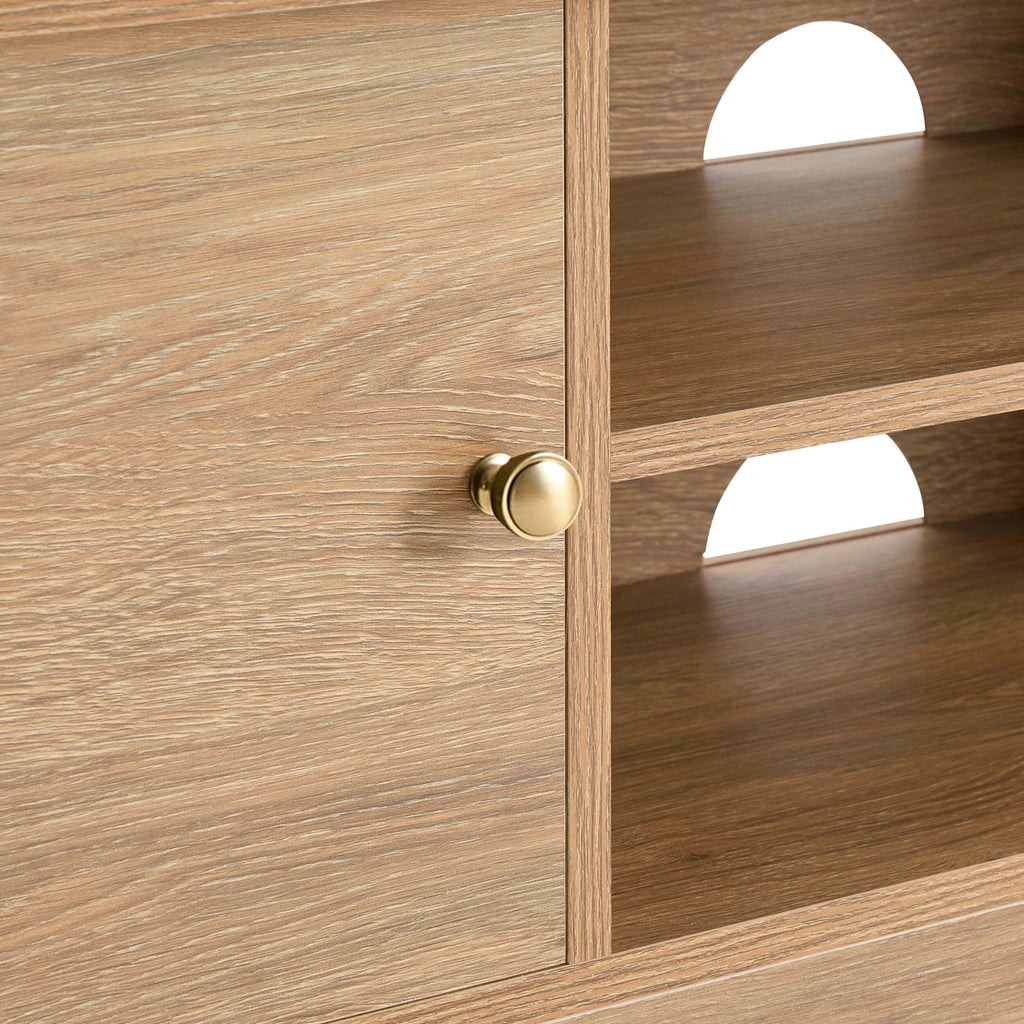 Betty Tv Unit for TVs up to 60" - Light Wood