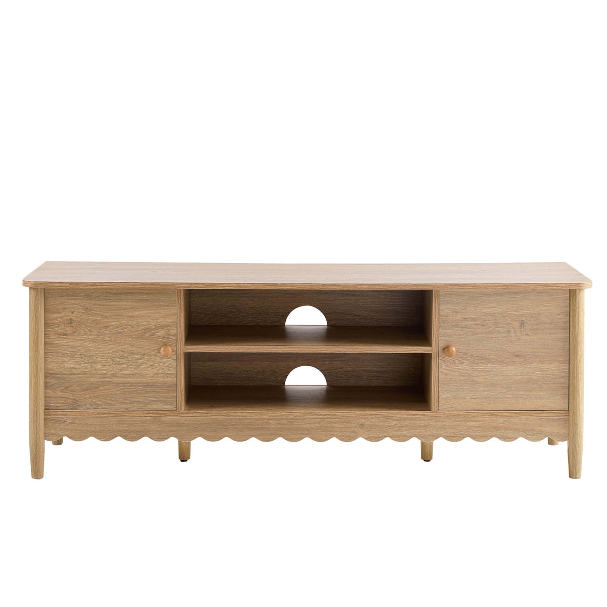Betty Tv Unit for TVs up to 60" - Light Wood