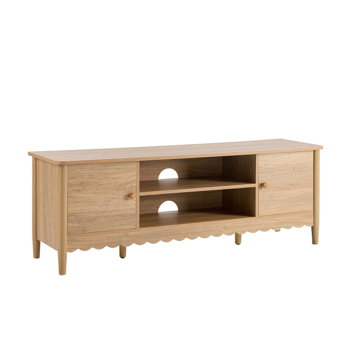 Betty Tv Unit for TVs up to 60" - Light Wood