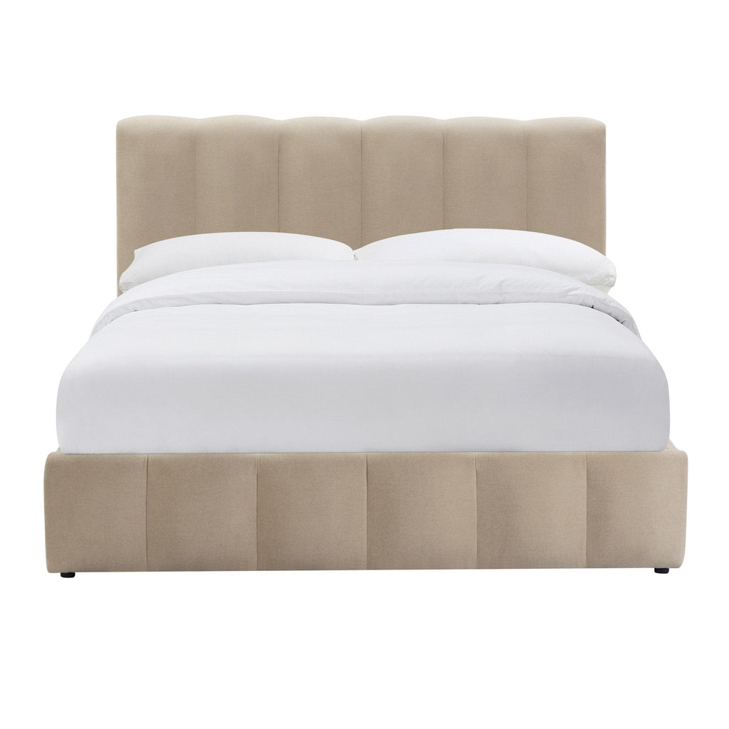 Cheshire Ottoman Storage Bed - Chenille Oatmeal