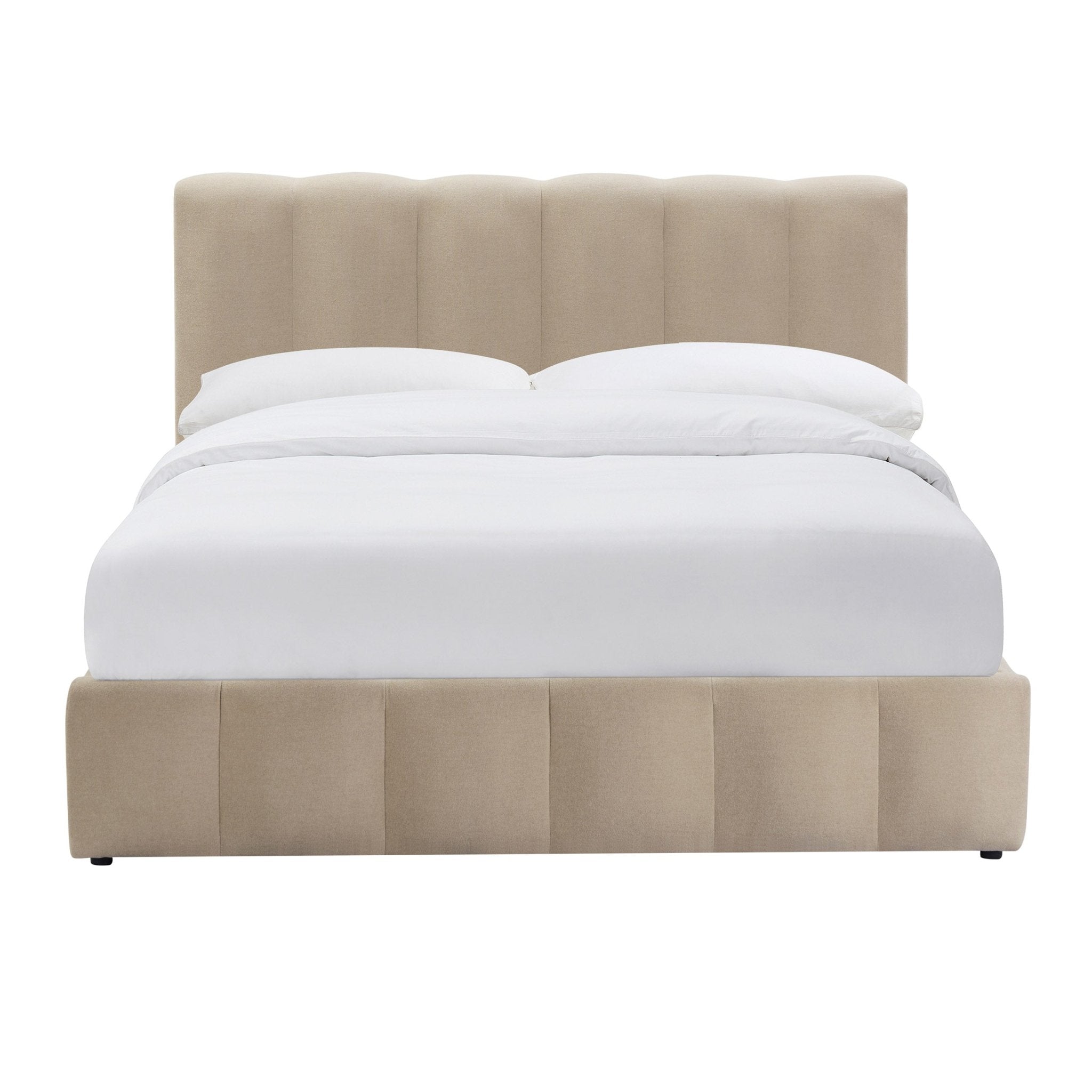Cheshire Ottoman Storage Bed - Chenille Oatmeal
